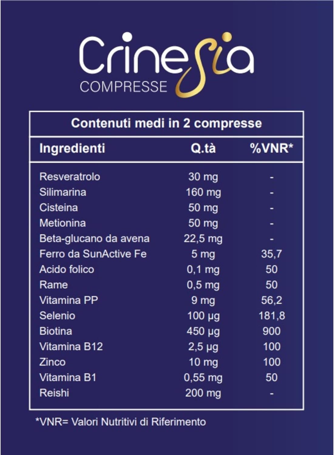 Krinesia – 60 compresse – integratore  per Pelle, Unghie e Capelli