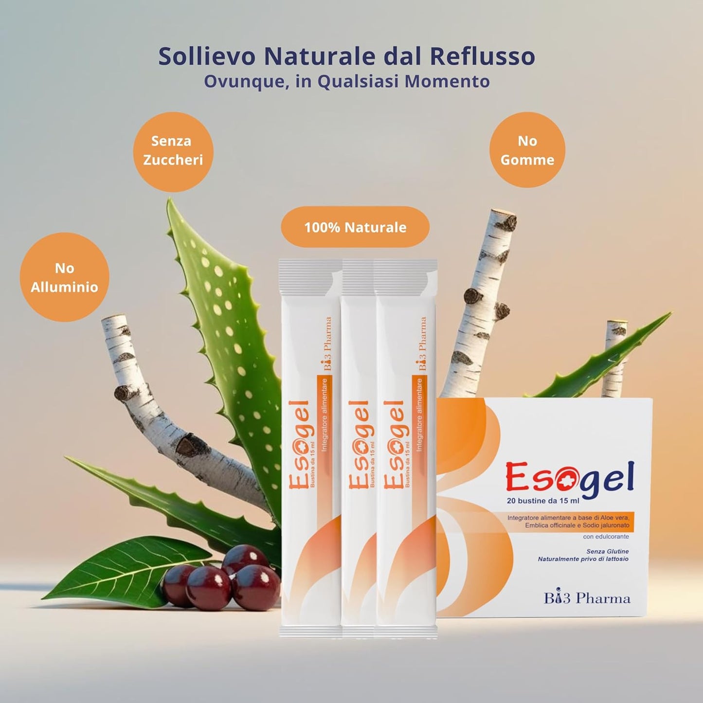 Esogel stick bruciore di stomaco e reflusso  gastroesofageo