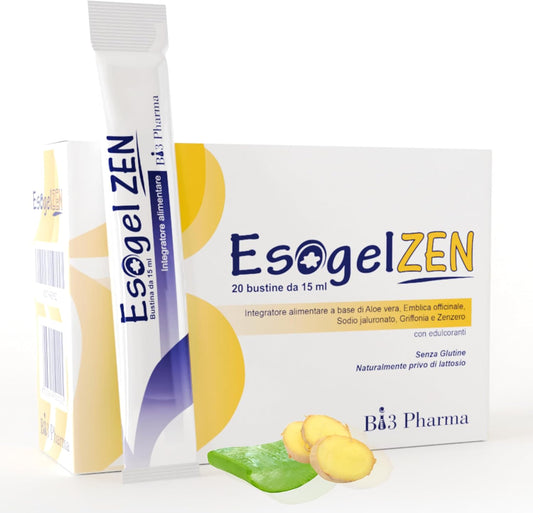 Esogel Zen Integratore Potenziato per Reflusso Gastroesofageo e faringo laringeo