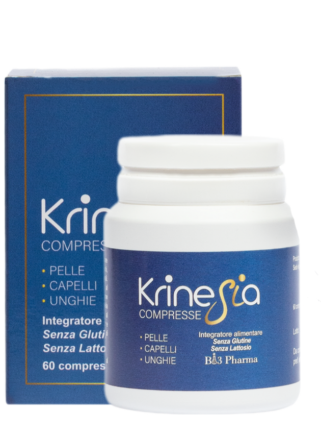 Krinesia – 60 compresse – integratore  per Pelle, Unghie e Capelli