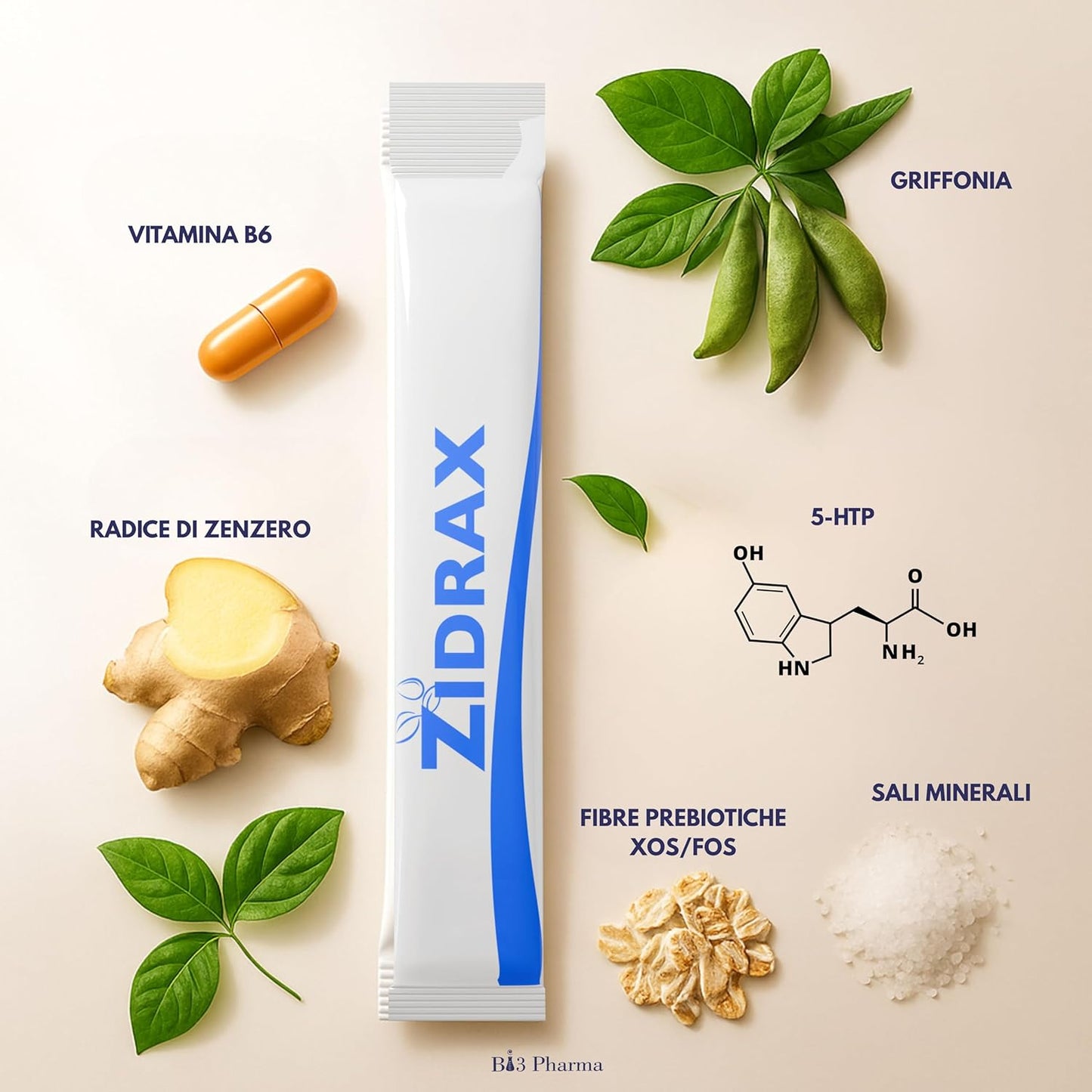 Zidrax Gonfiore Addominale Donna e Uomo