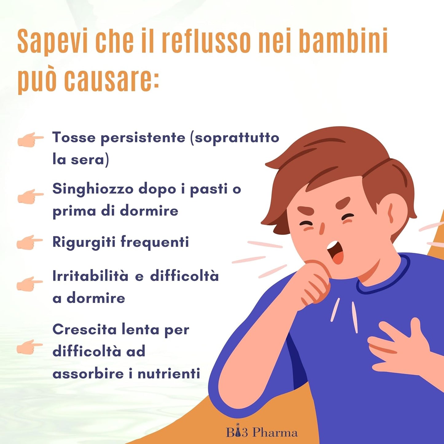 Esogel Sciroppo Blocca Il Reflusso Gastoesofageo in modo Naturale - sicuro per il Bambino